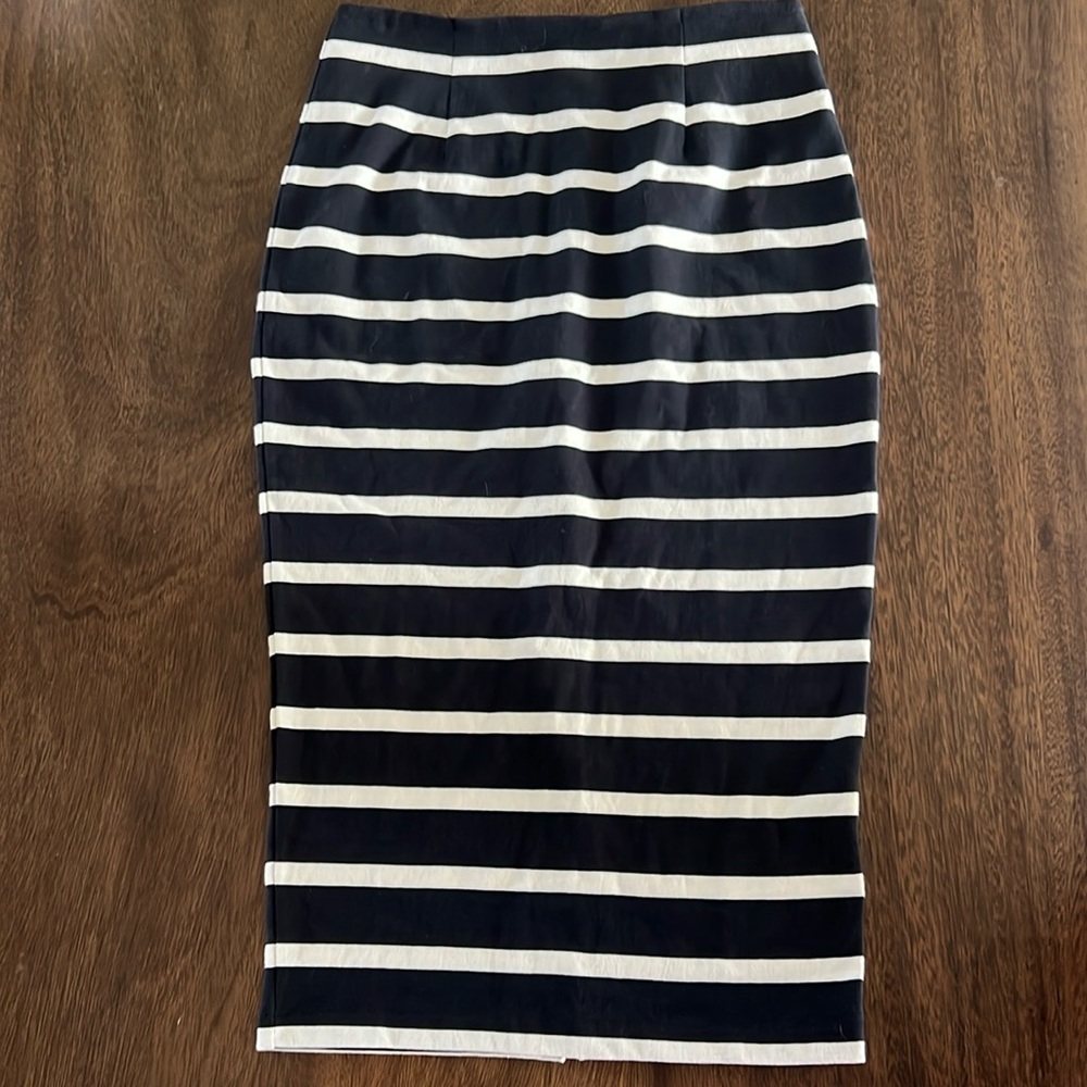 NEW JCrew cotton-knit pencil skirt